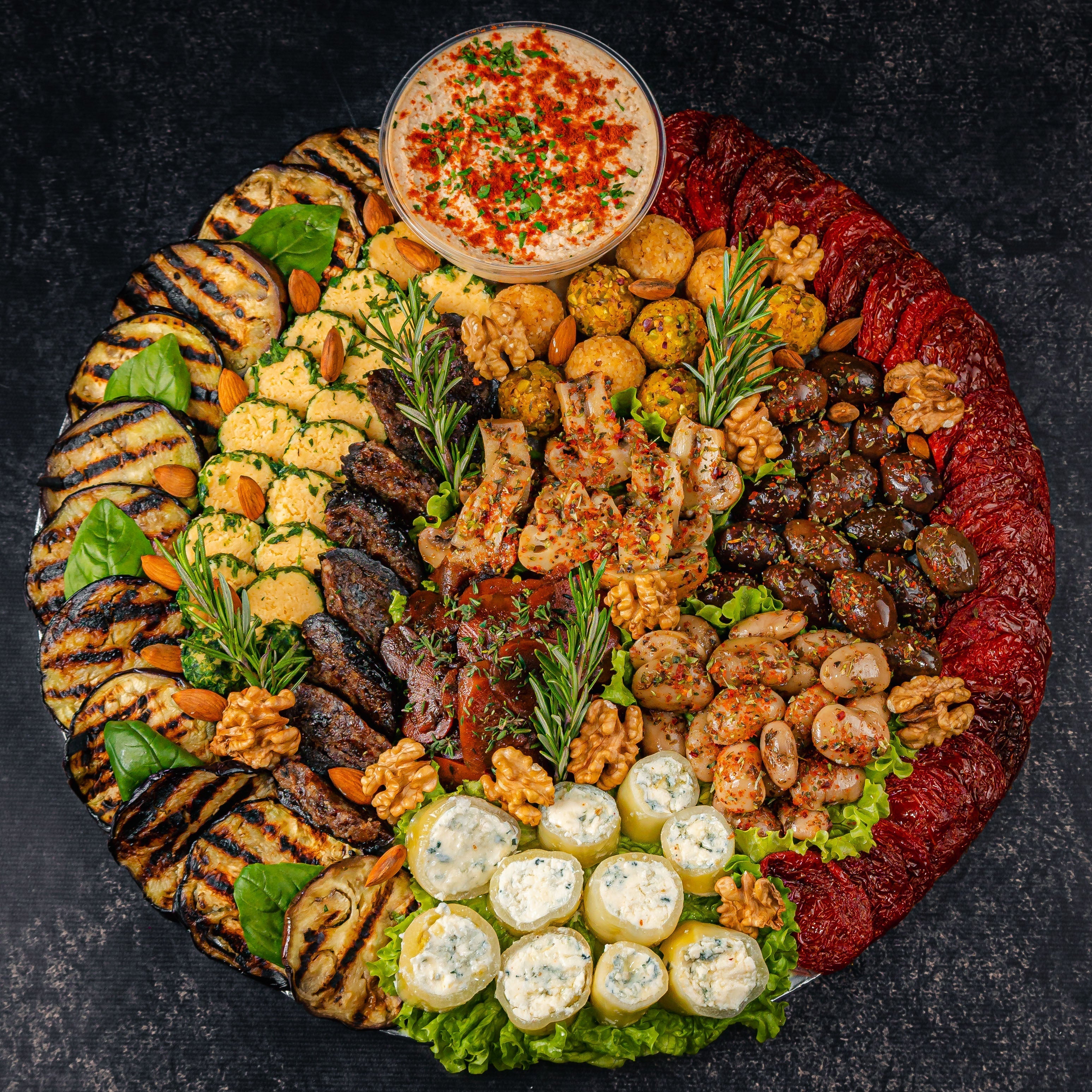 Picadas vegetarianas