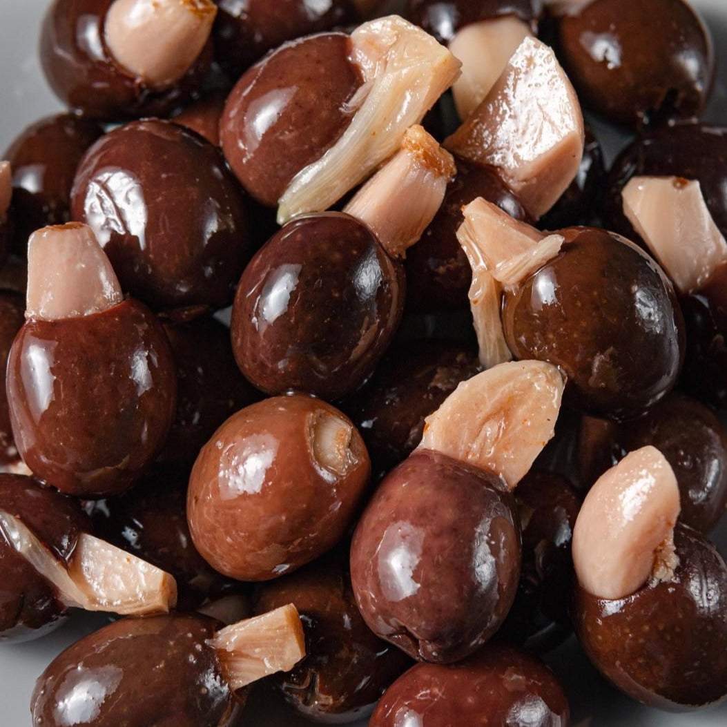 OLIVAS RELLENAS CON AJO NEGRAS 150g