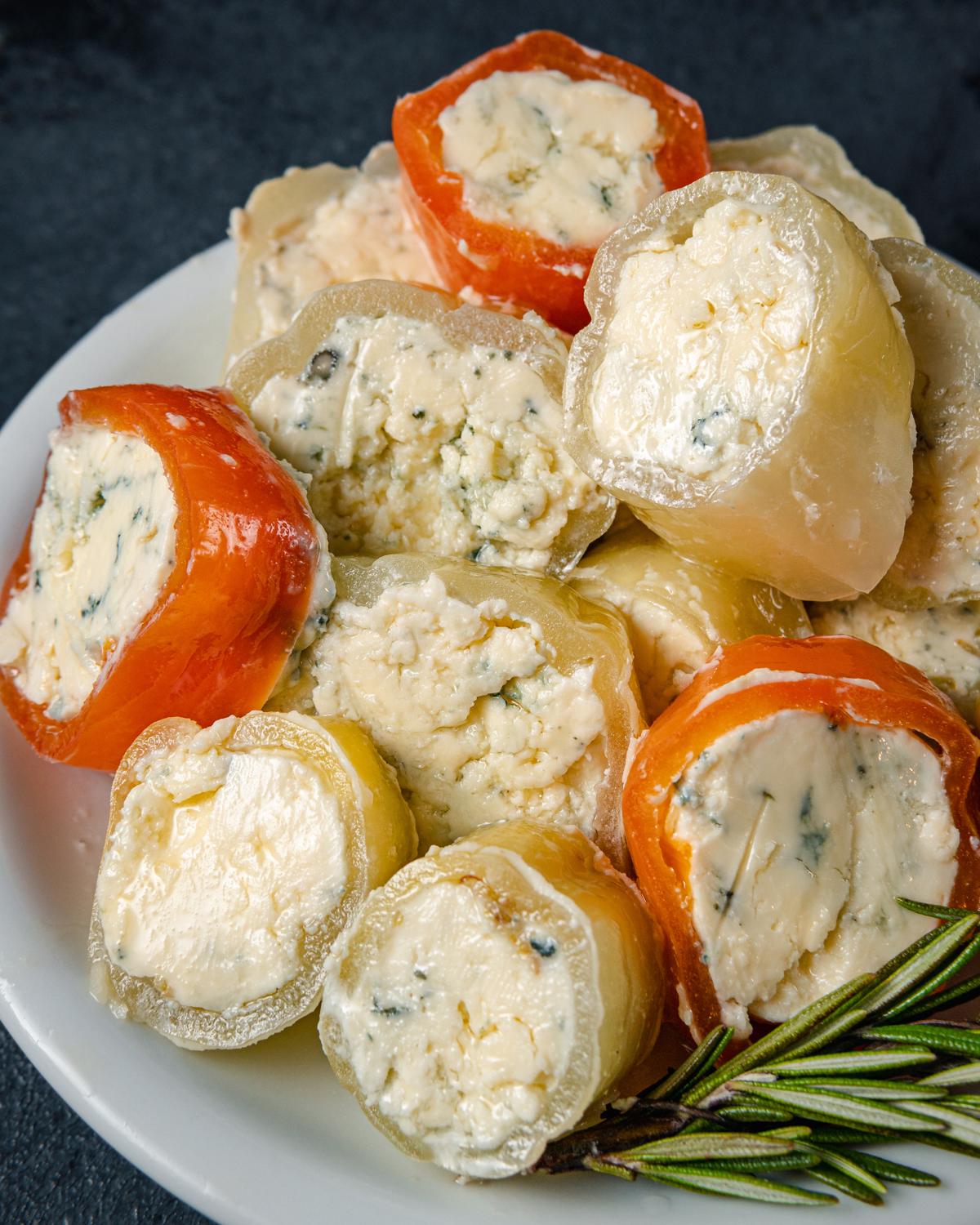 AJIES RELLENOS CON QUESO AZUL 150g