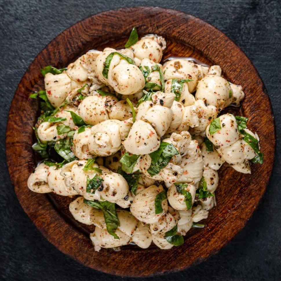 NUDITOS CON BOUQUET DE PIMIENTAS Y ALBAHACA 150g