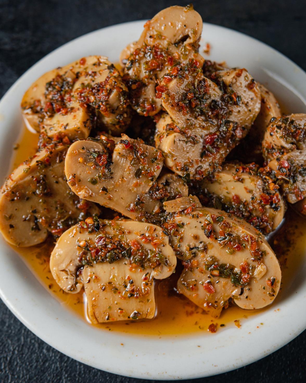 CHAMPIGNONES AL NATURAL