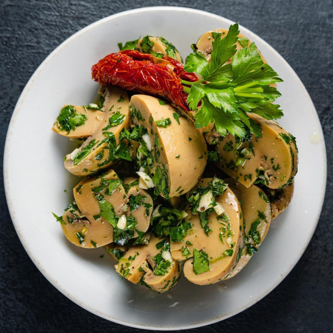 CHAMPIGNONES A LA PROVENZAL