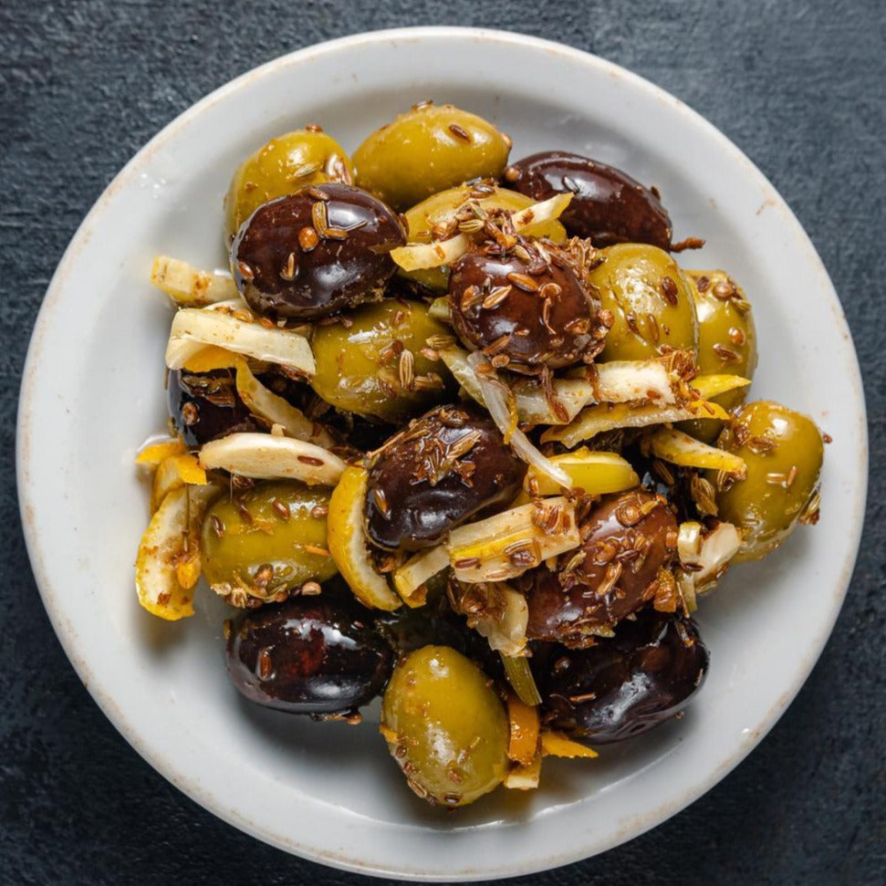 OLIVAS MARROQUIES MIXTAS 150g