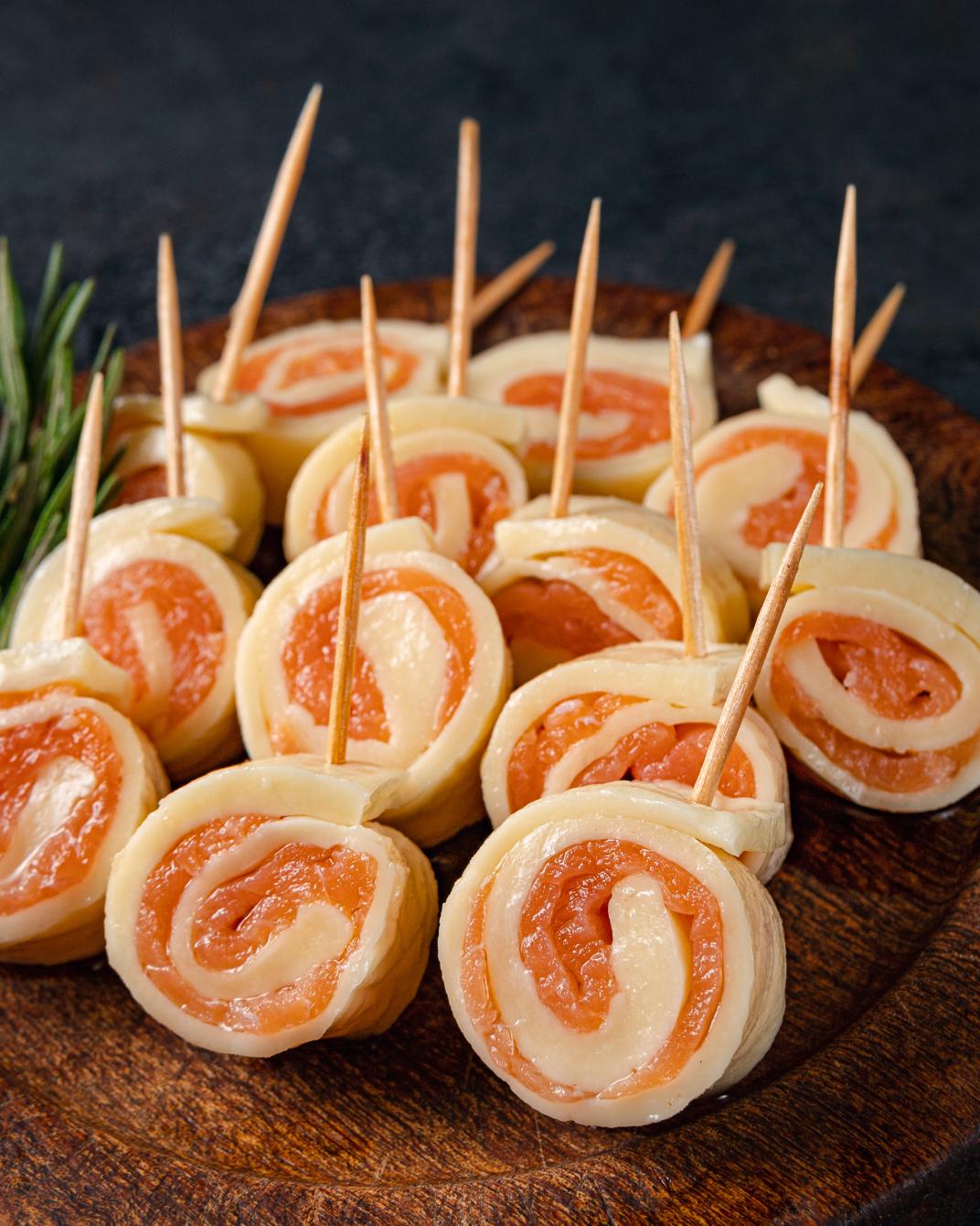 SFOGLIAS CON SALMÓN AHUMADO 150g
