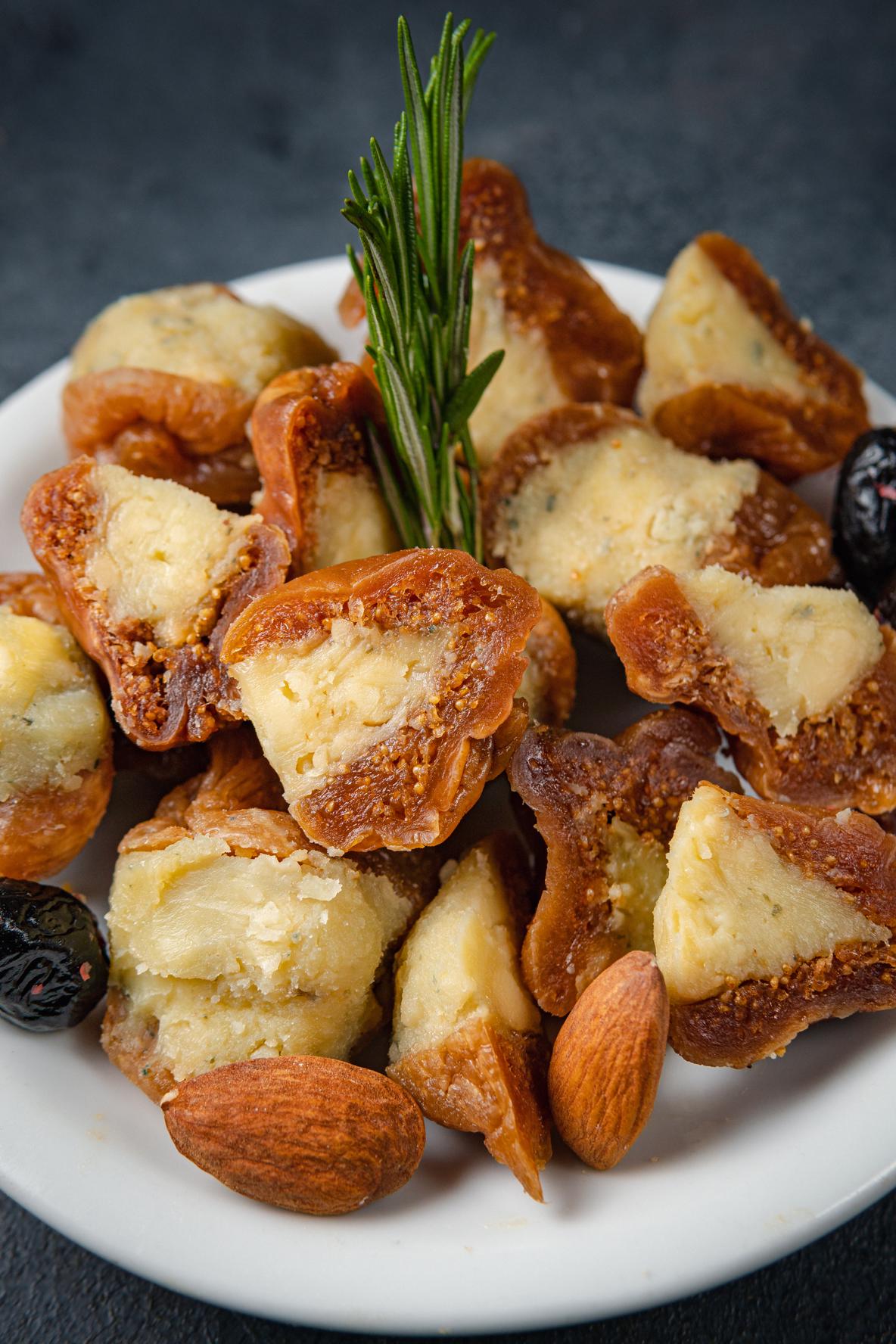 HIGOS RELLENOS CON CREMA QUESO AZUL 150g