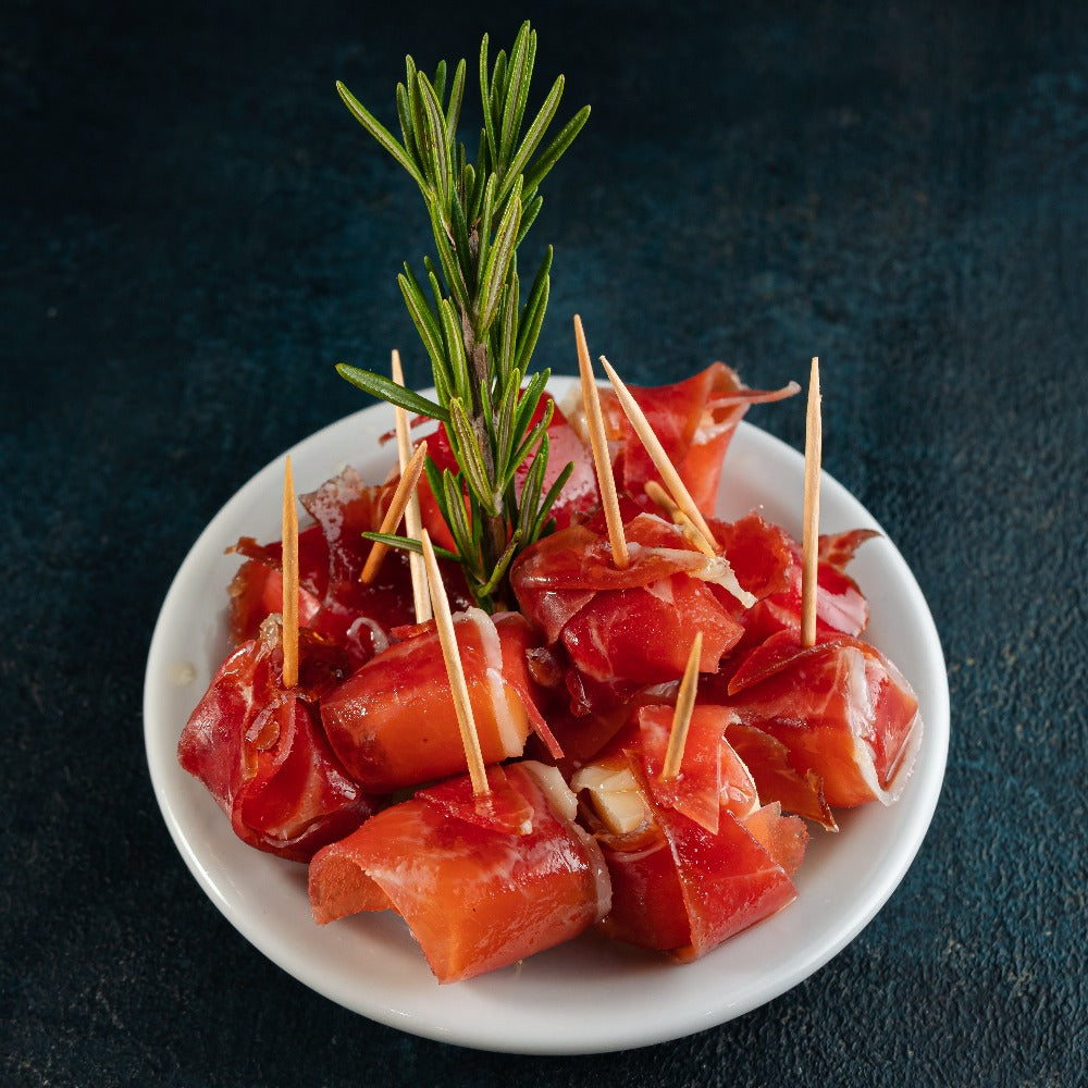 PINCHOS DE JAMÓN CRUDO Y QUESO DE OVEJA 120g